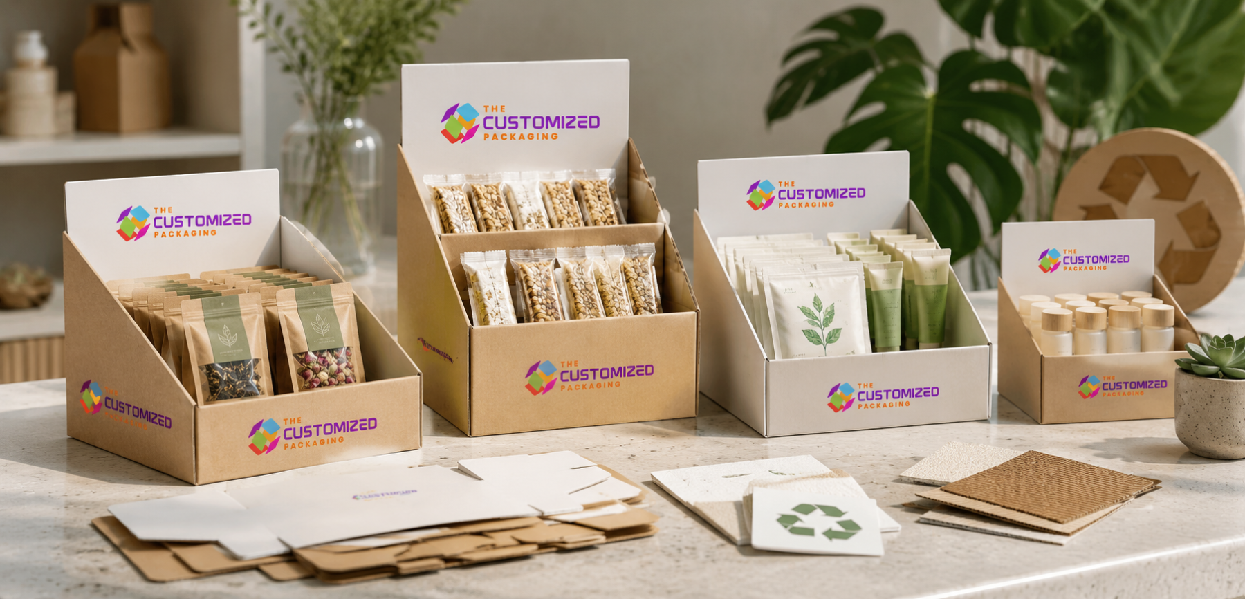 Counter Displays Can Support Product Sampling